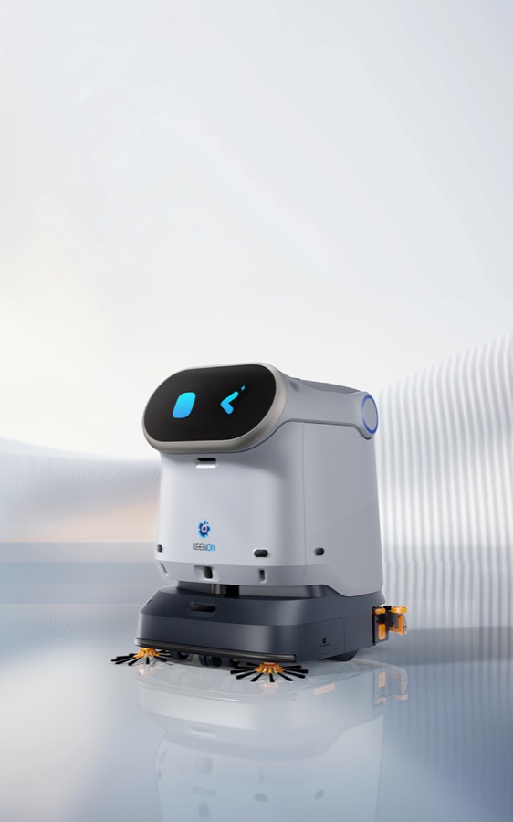 Robot sprzątający KEENON KLEENBOT C40 — nasz główny robot